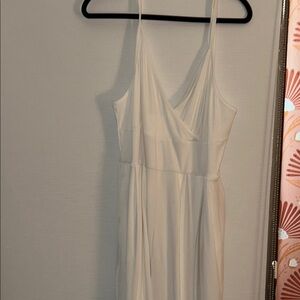 Cider White Jumpsuit Romper